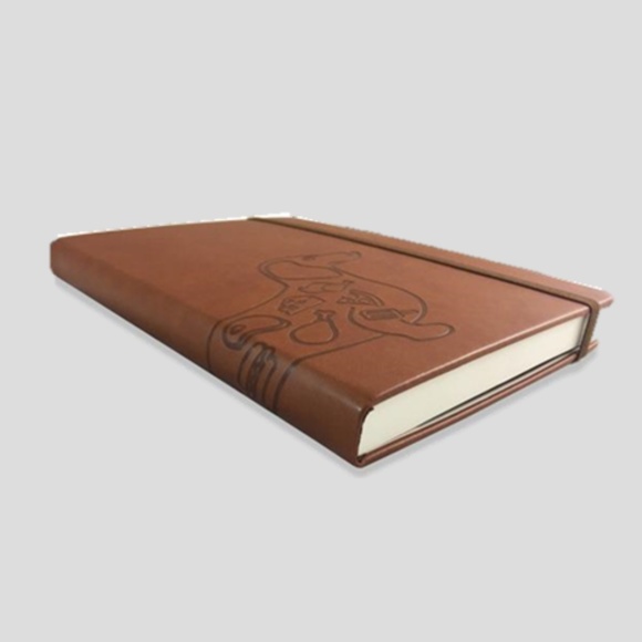 A5 PU LEATHER COVER DOT GRID DACHSHUND NOTEBOOK - Picture 6 of 7